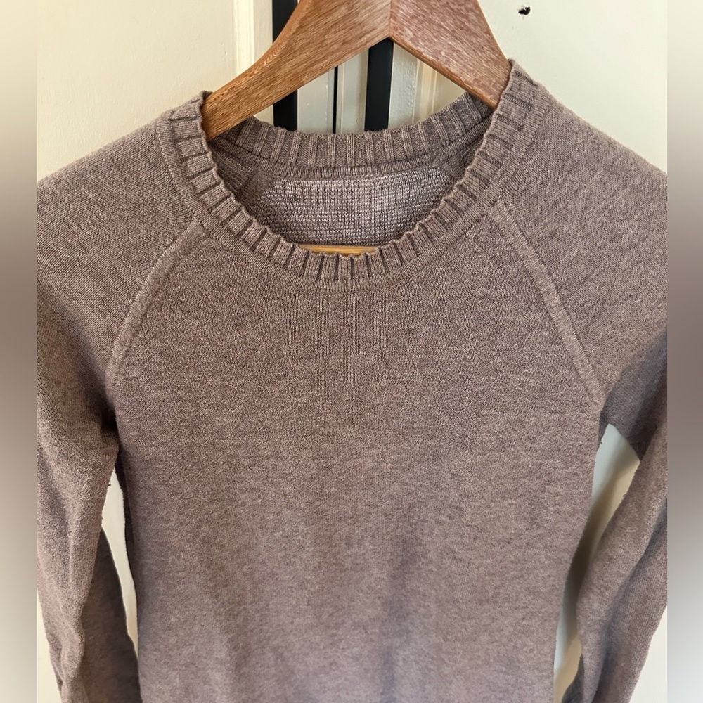 Lululemon still lotus reversible sweater.